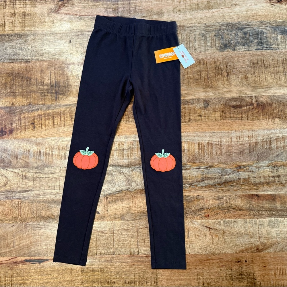 Gymboree Pumpkin Patch Leggings Size 8 NWT